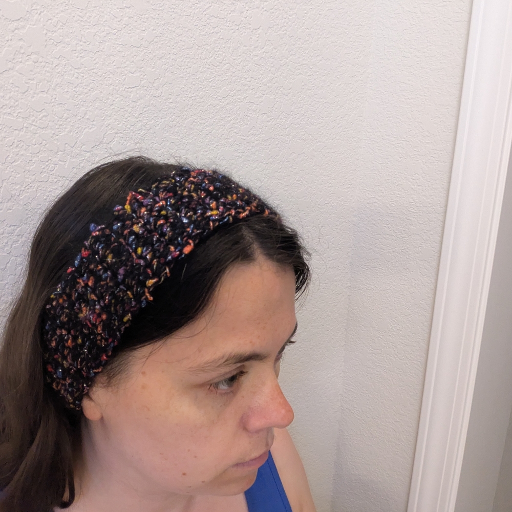 Multicolor Knit Headband